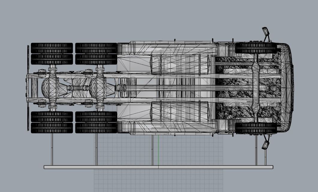 Truck 3D Print Model - freight argosy 3D print model_4