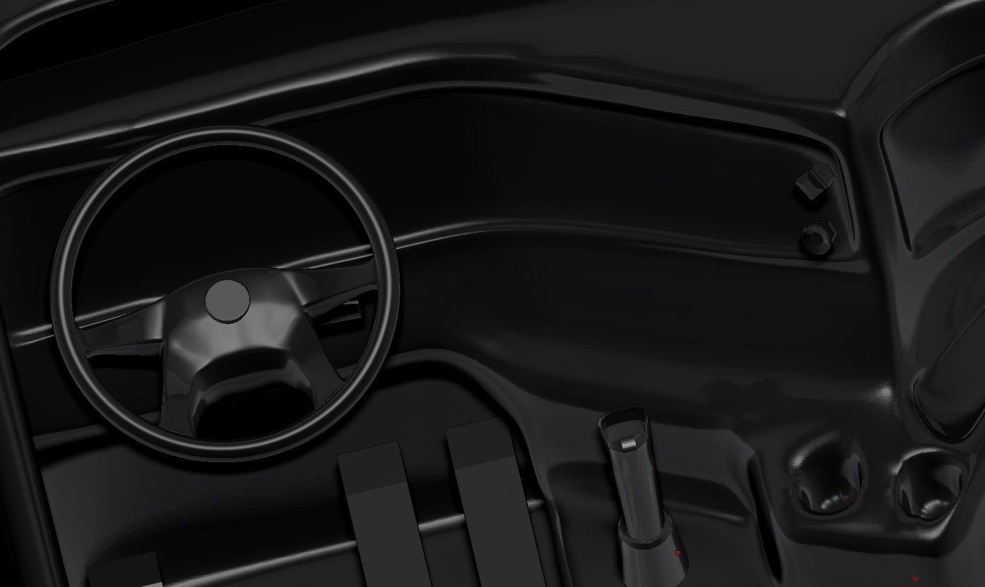 Truck 3D Print Model - freight argosy 3D print model_15