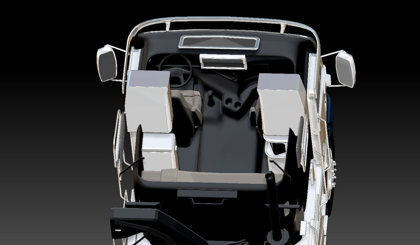 Truck 3D Print Model - freight argosy 3D print model_9