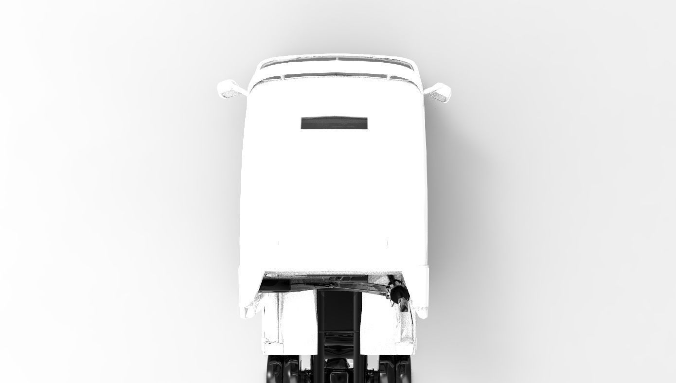 Truck 3D Print Model - freight argosy 3D print model_52