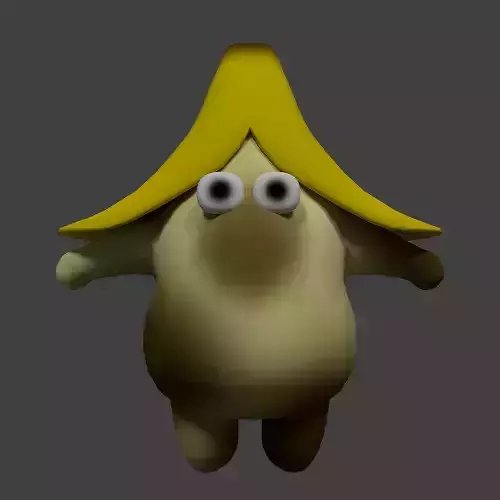 BananaMan banana head with hat