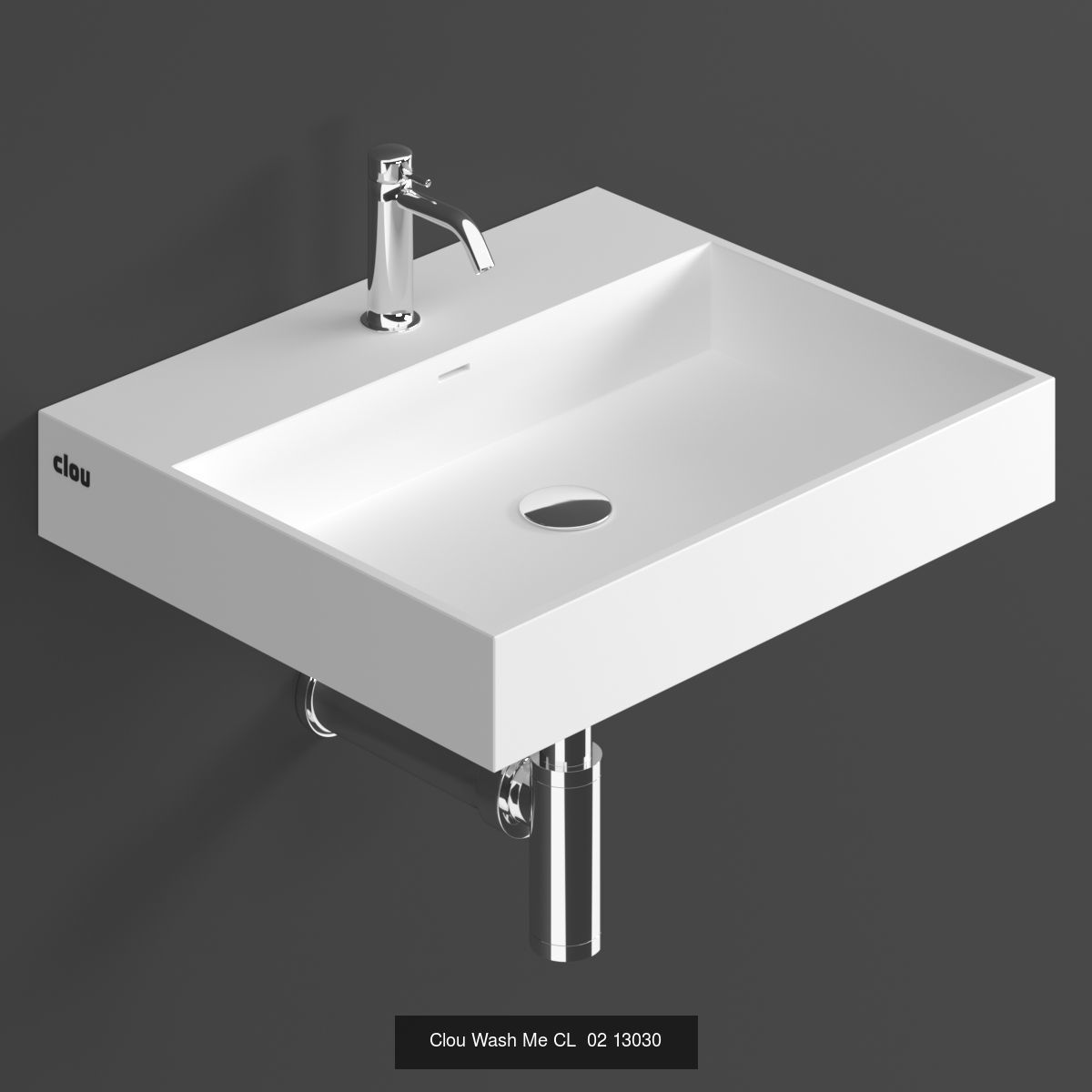 Clou Collection Set 1 rectangular bathroom sink _1