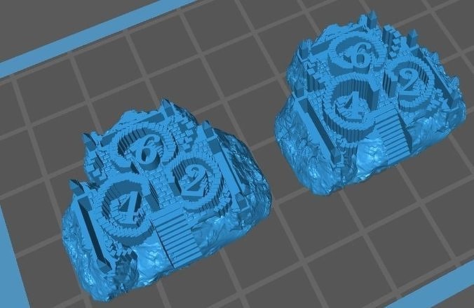 Mage Knight Set 1 3D print model