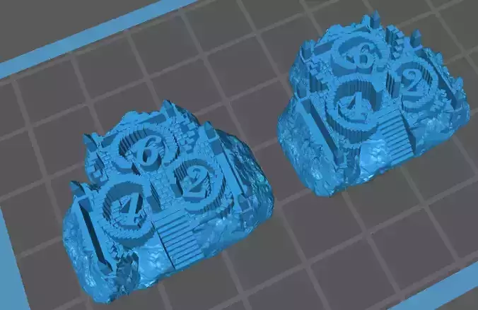 Mage Knight Set 1 3D print model