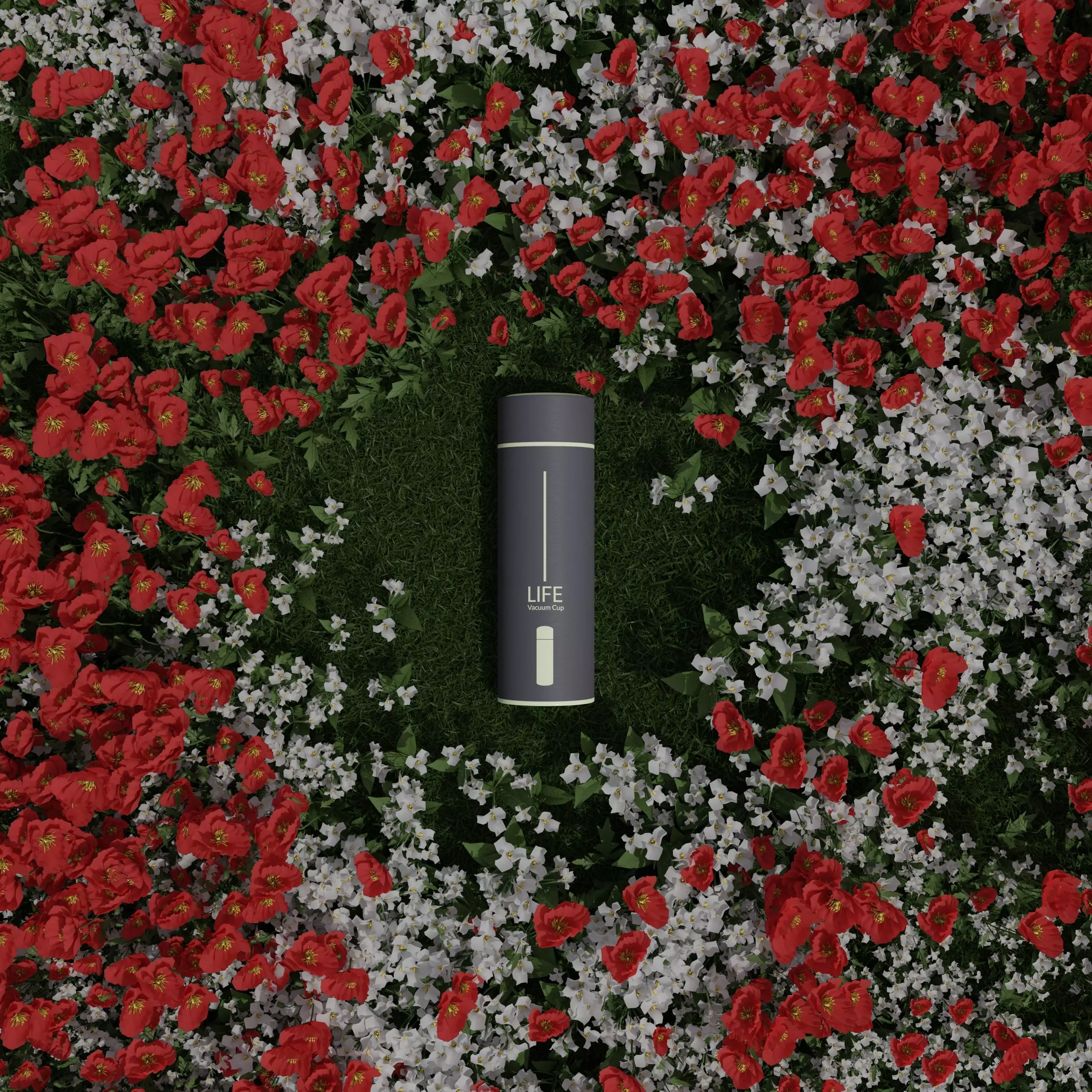 Aluminium Bottle Free 3D model