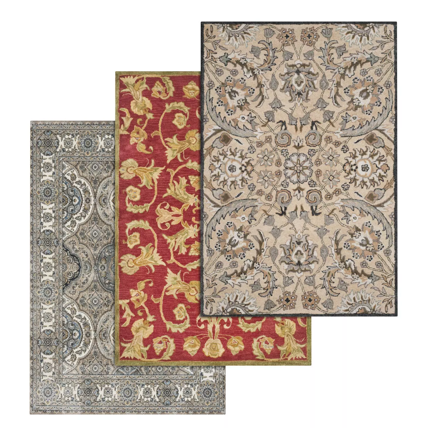 Rug Set 2269 3D model_0