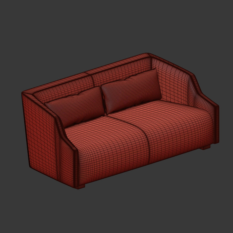 Gallotti Radice First Sofa 3D model_4