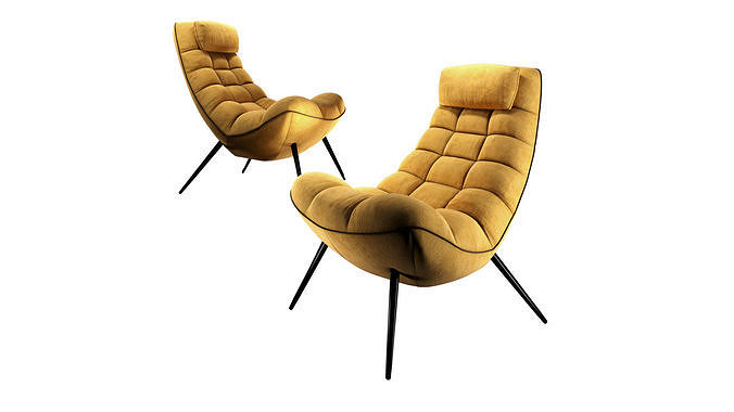 Sofa Form  Armchair Lulea 3D model