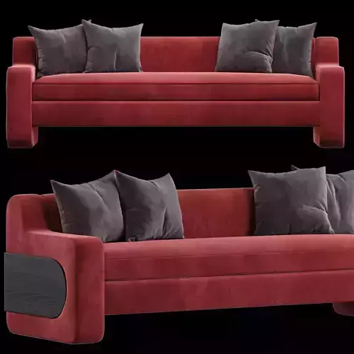 Kingsley Sofa Bradley USA 3D model