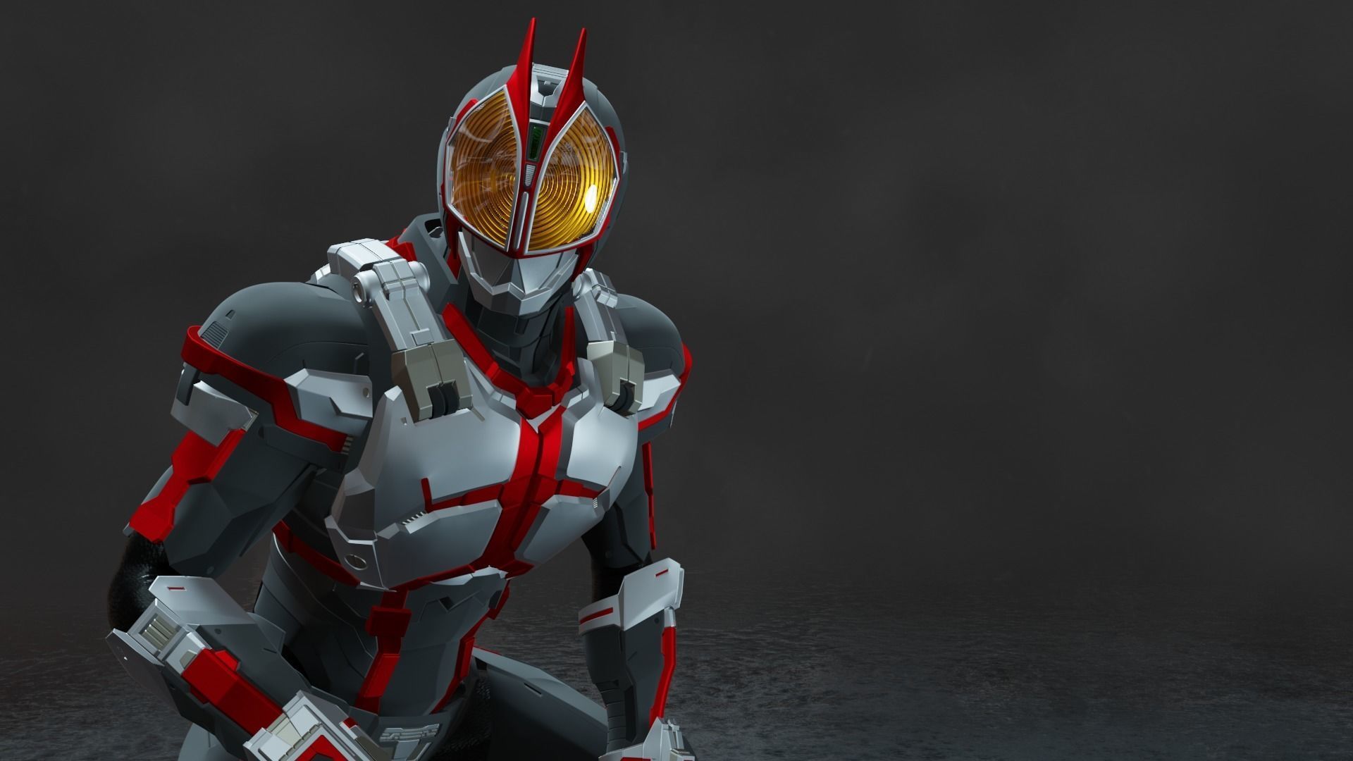 Kamen rider Faiz SIC FULL SET 3D print model_1