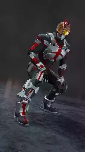 Kamen rider Faiz SIC FULL SET 3D print model