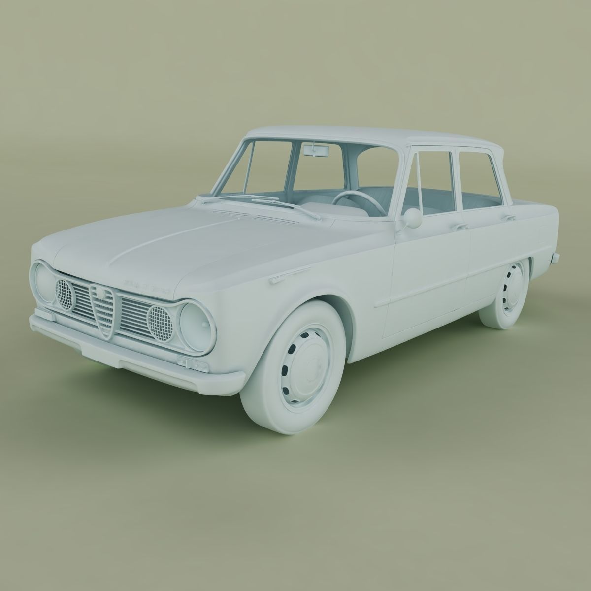 Alfa Romeo Giulia TI Super 3D model_10