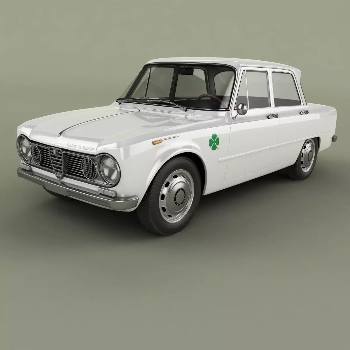 Alfa Romeo Giulia TI Super 3D model_0