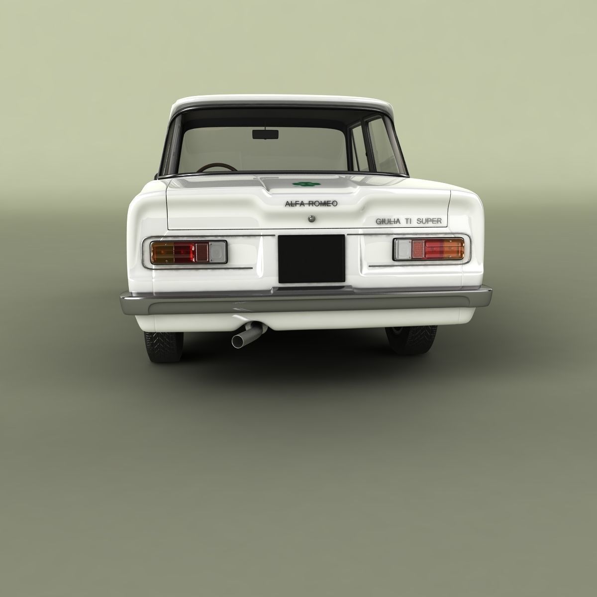 Alfa Romeo Giulia TI Super 3D model_3