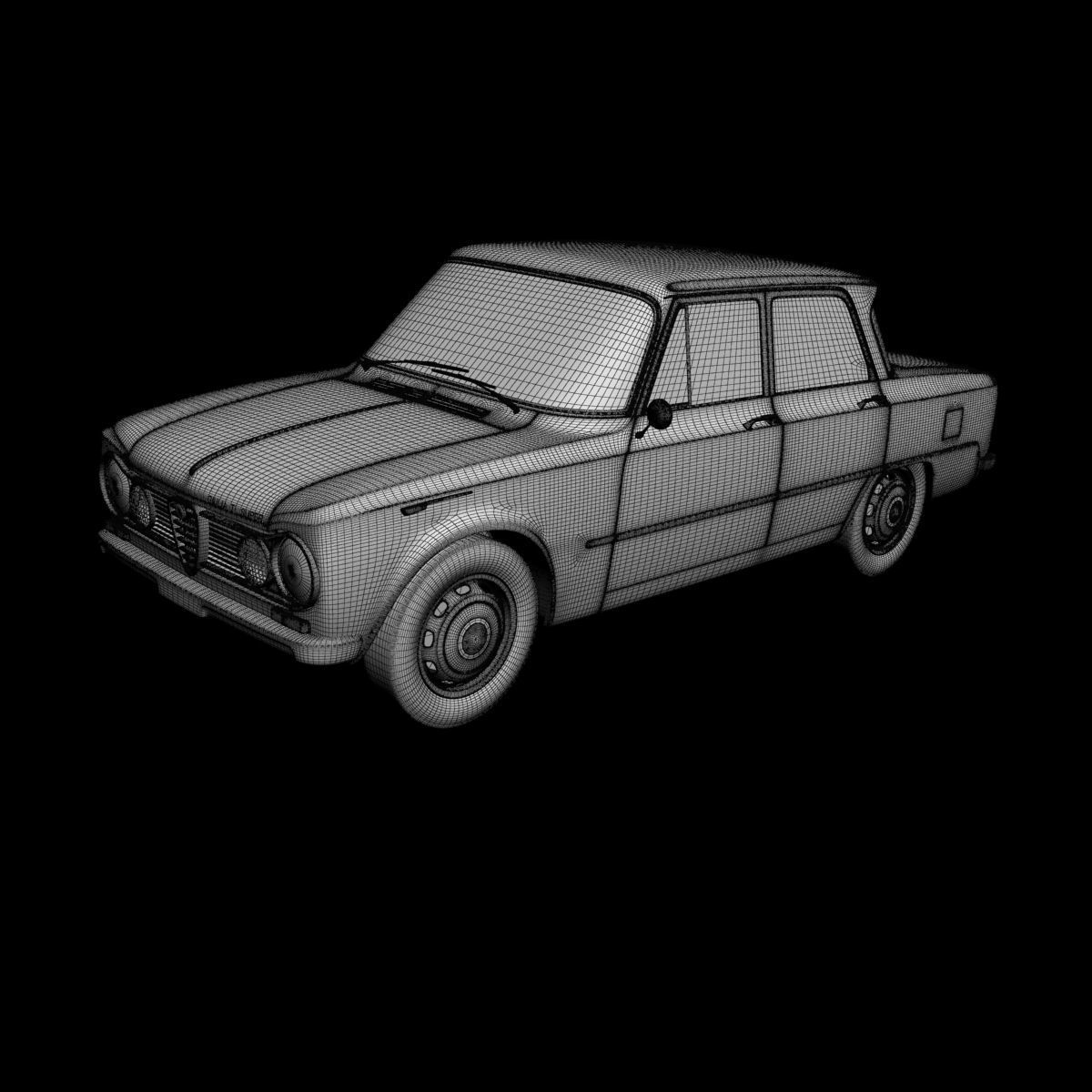 Alfa Romeo Giulia TI Super 3D model_14