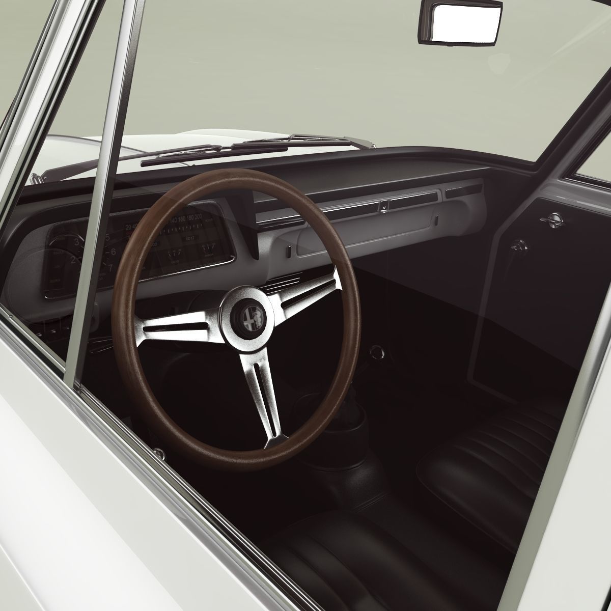 Alfa Romeo Giulia TI Super 3D model_8