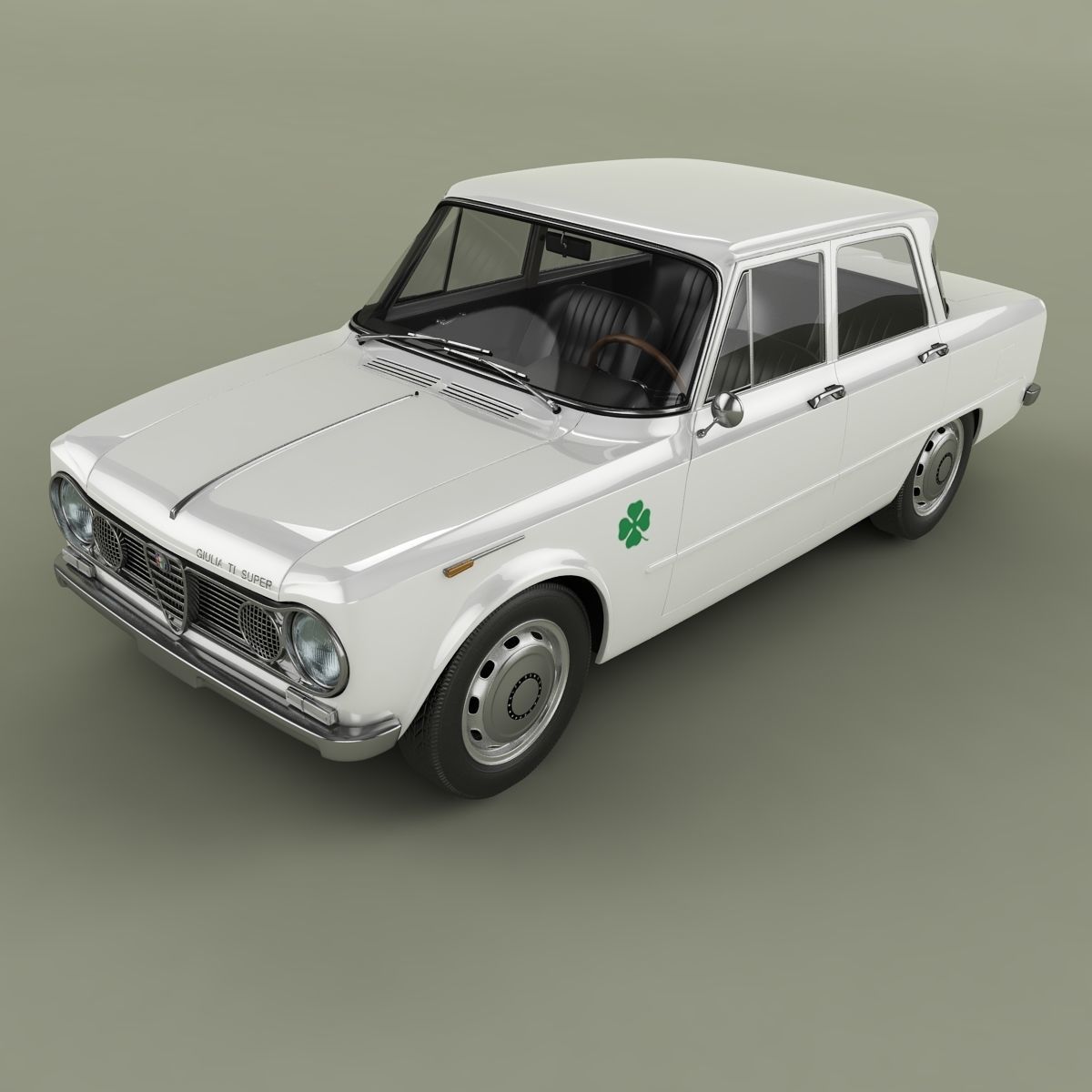 Alfa Romeo Giulia TI Super 3D model_5