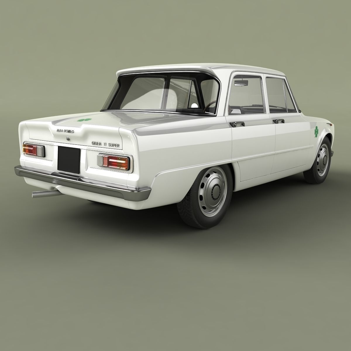 Alfa Romeo Giulia TI Super 3D model_2