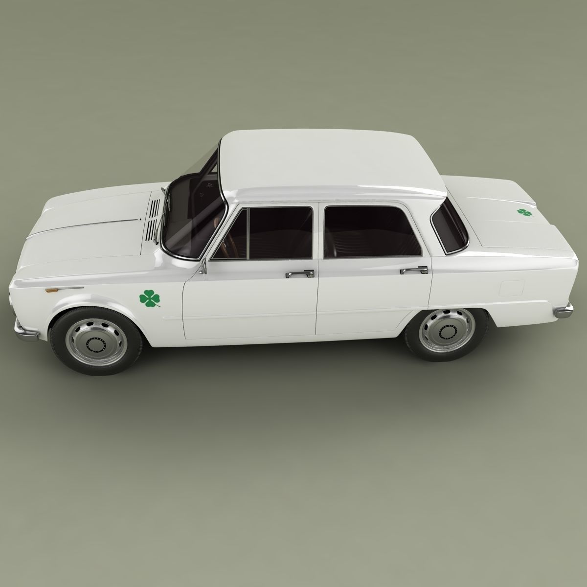 Alfa Romeo Giulia TI Super 3D model_6