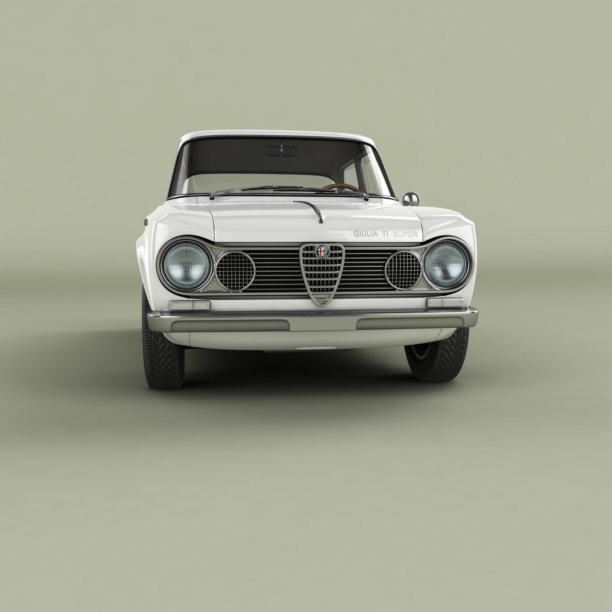 Alfa Romeo Giulia TI Super 3D model_4