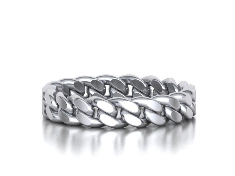 Cuban Chain Ring Collection FULL US FINGERS CHART _6