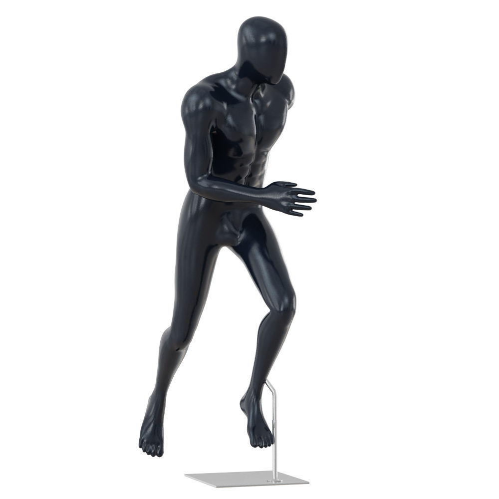 Running abstract mannequin 82 3D model_1