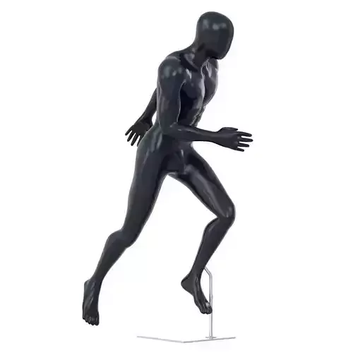 Running abstract mannequin 82 3D model