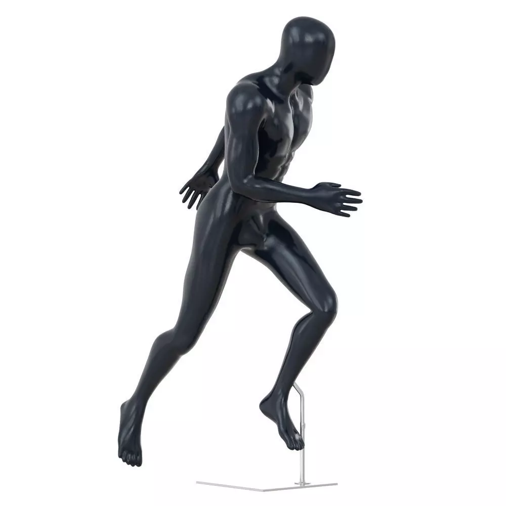 Running abstract mannequin 82 3D model_0
