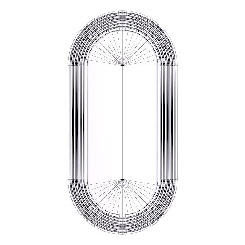 Westelm Metallic Bangles Mirrors Pill 3D model_3