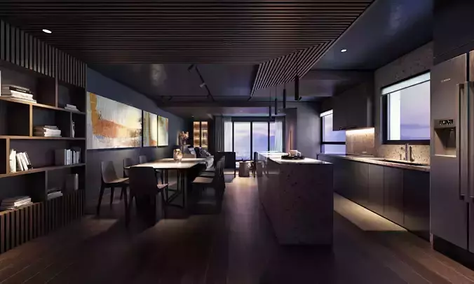 AQUAN Livingroom Interior