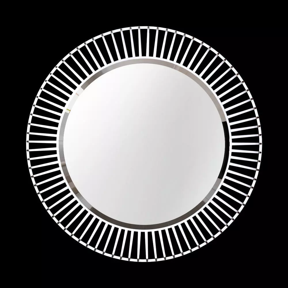UTTERMOST SCHWARTZ ROUND MIRROR 3D model_0