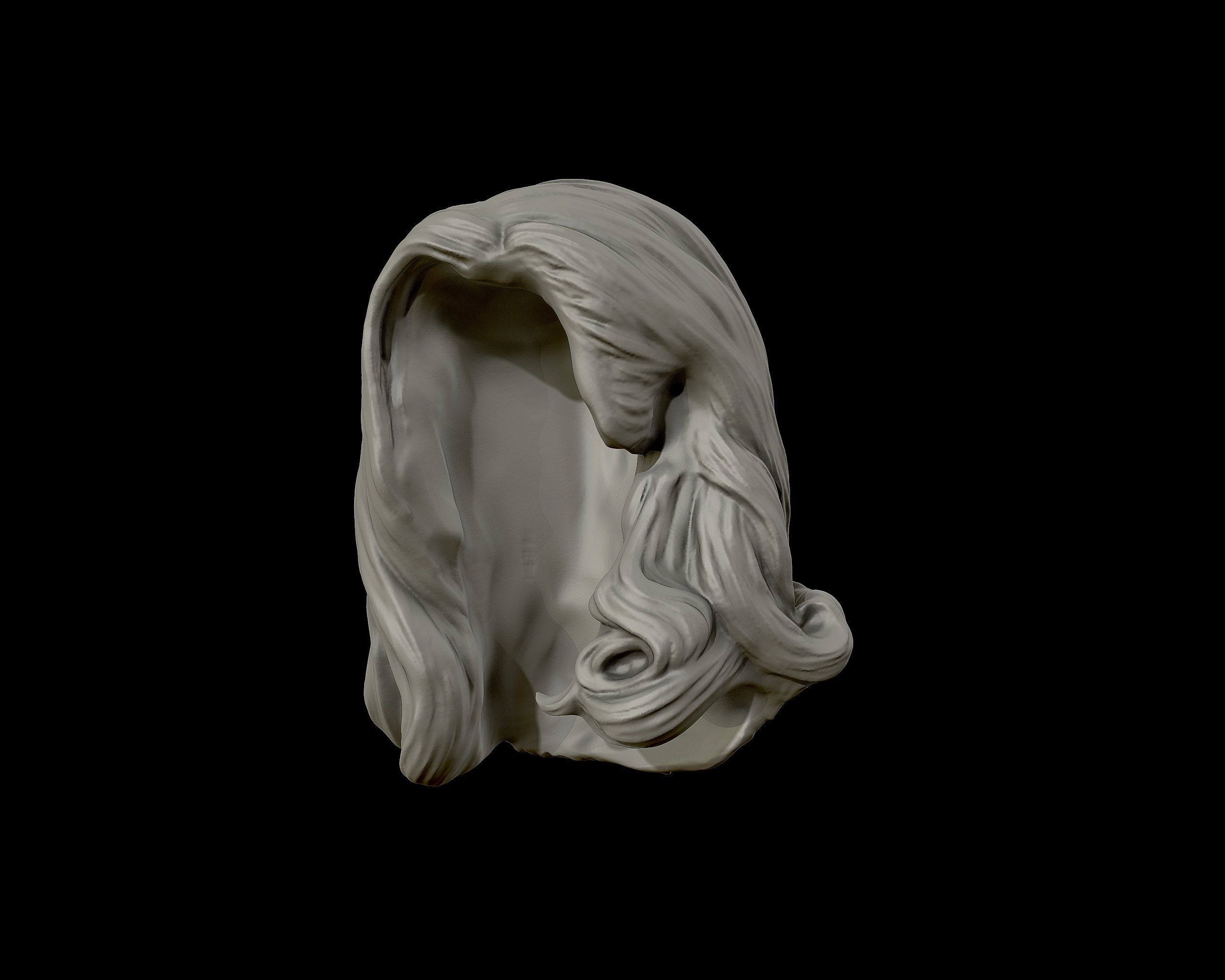 Hairstyle 16 3D print model_8
