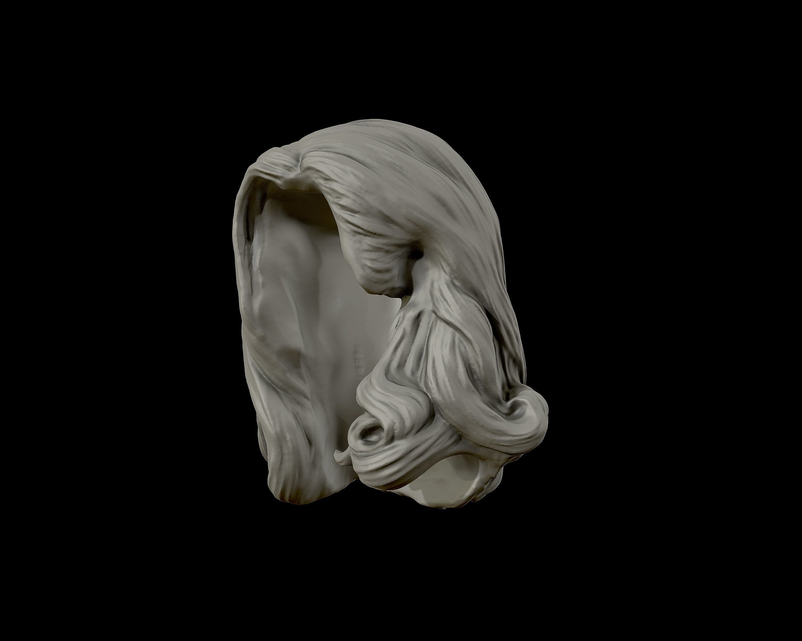 Hairstyle 16 3D print model_10