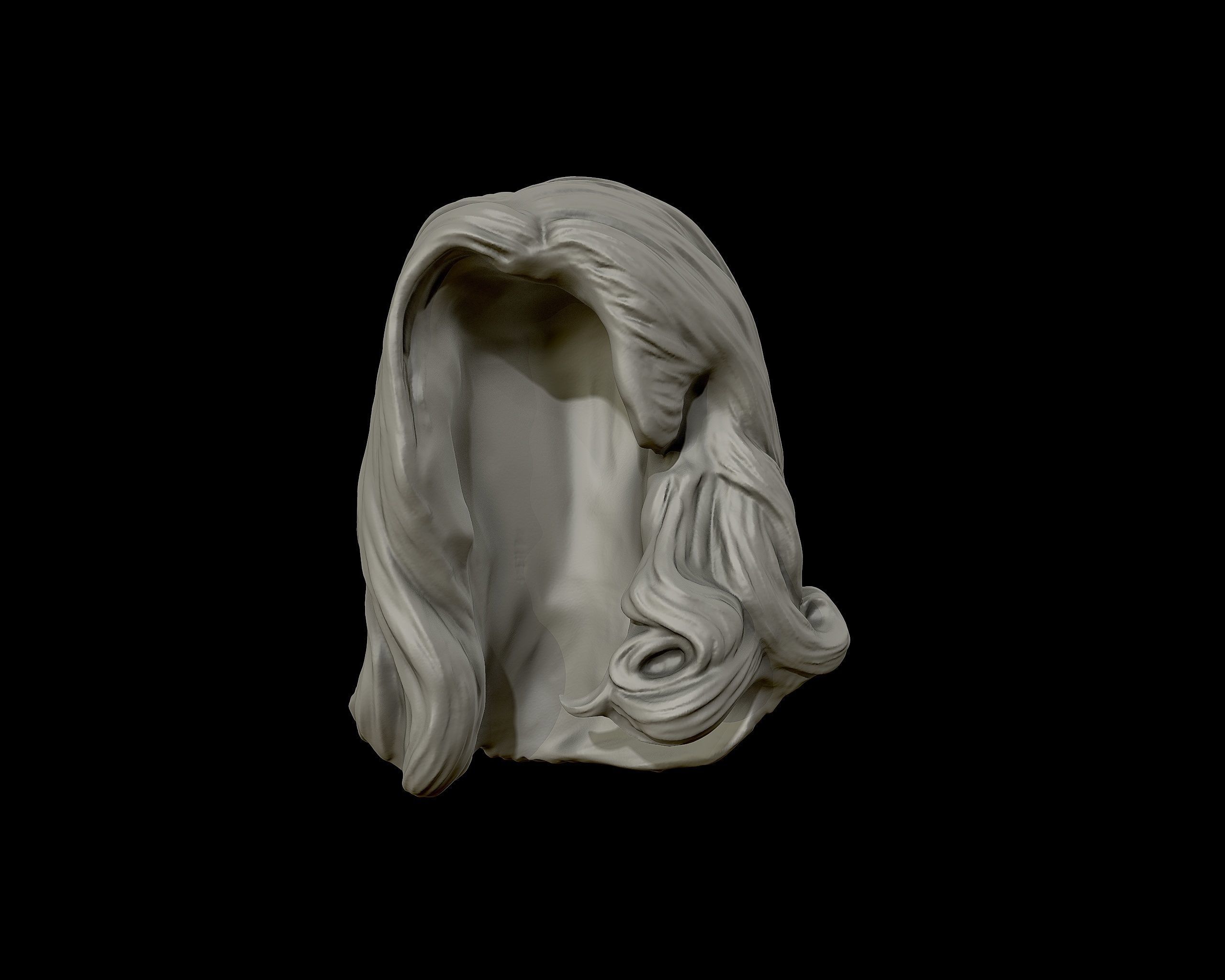 Hairstyle 16 3D print model_7