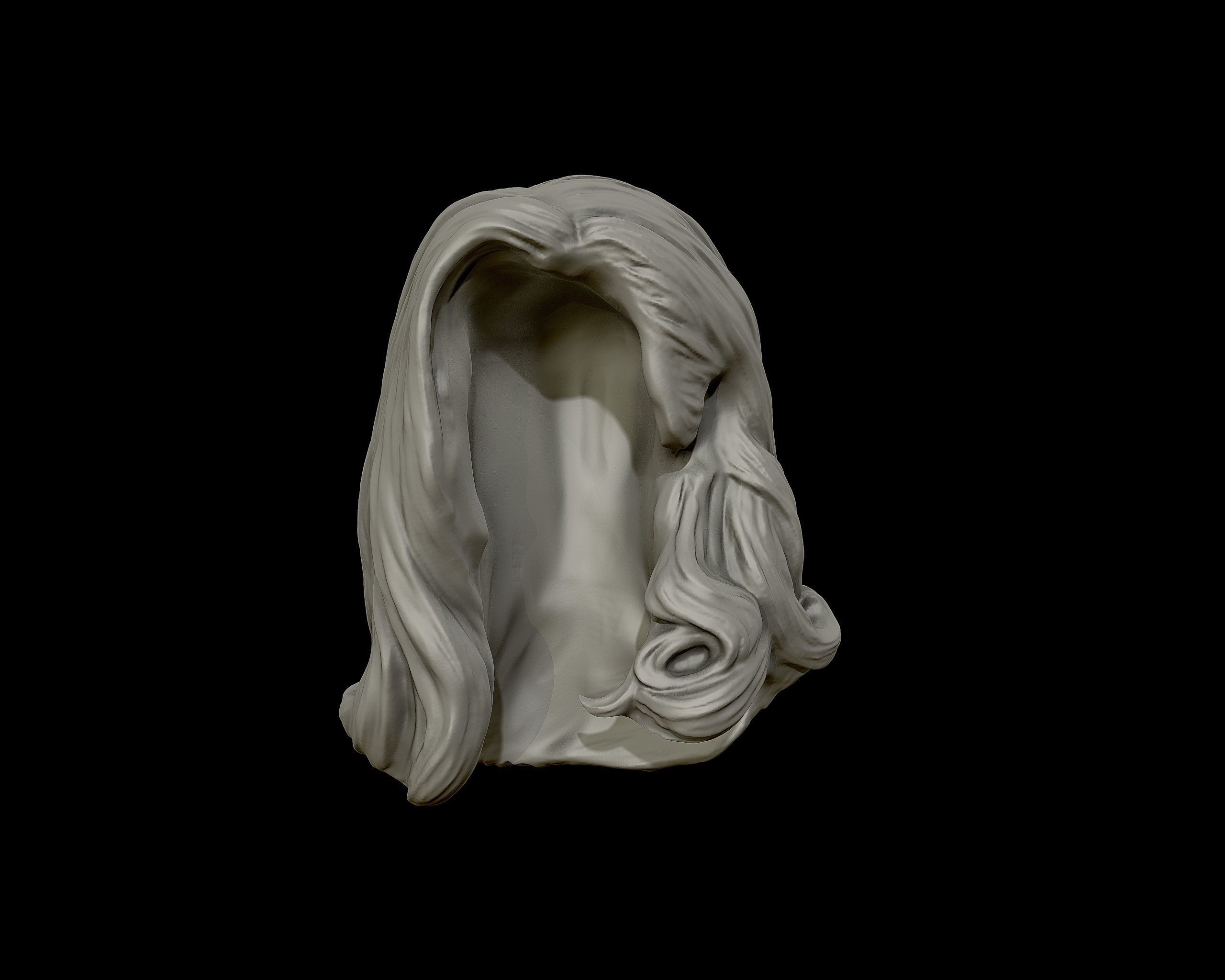 Hairstyle 16 3D print model_6