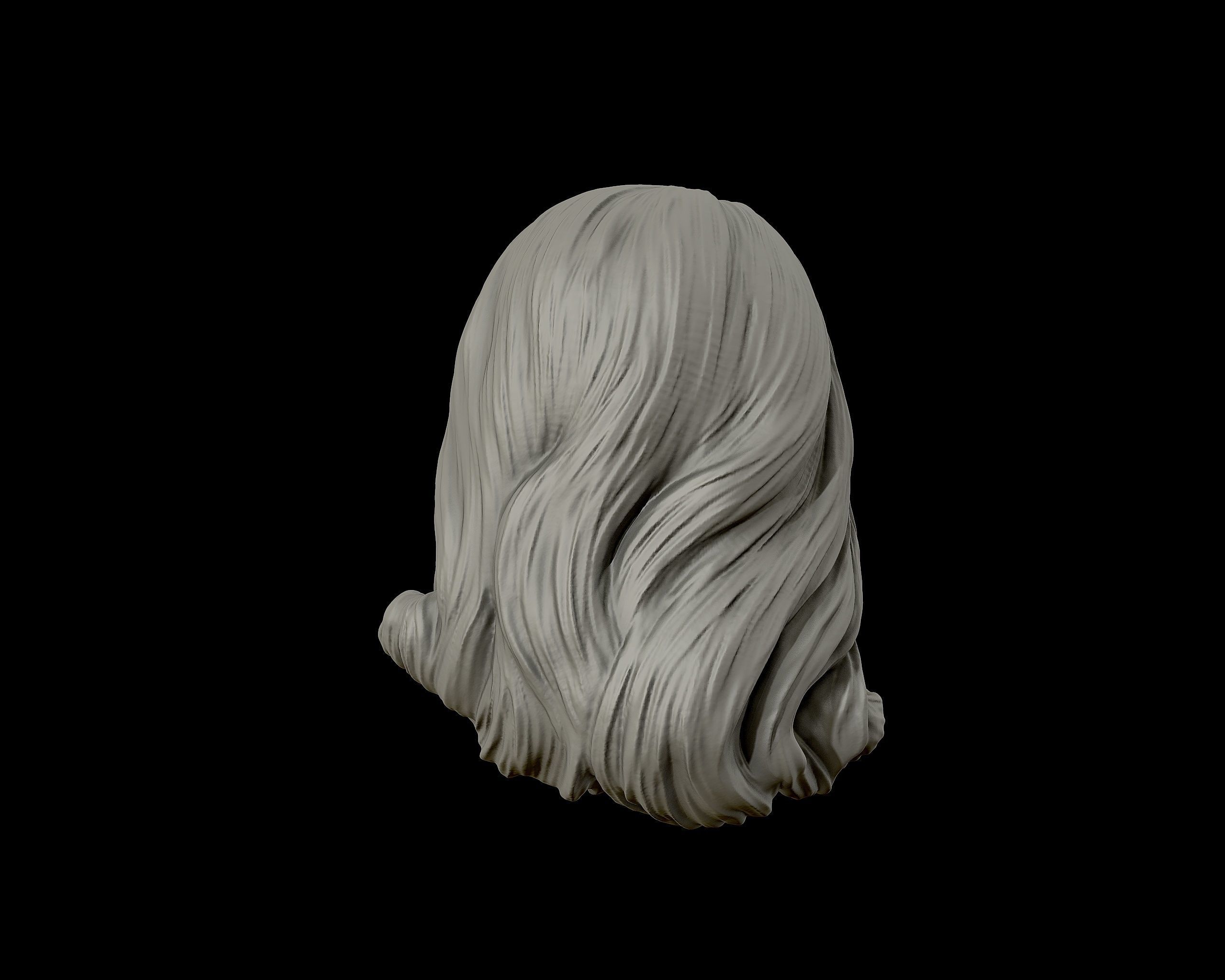 Hairstyle 16 3D print model_16