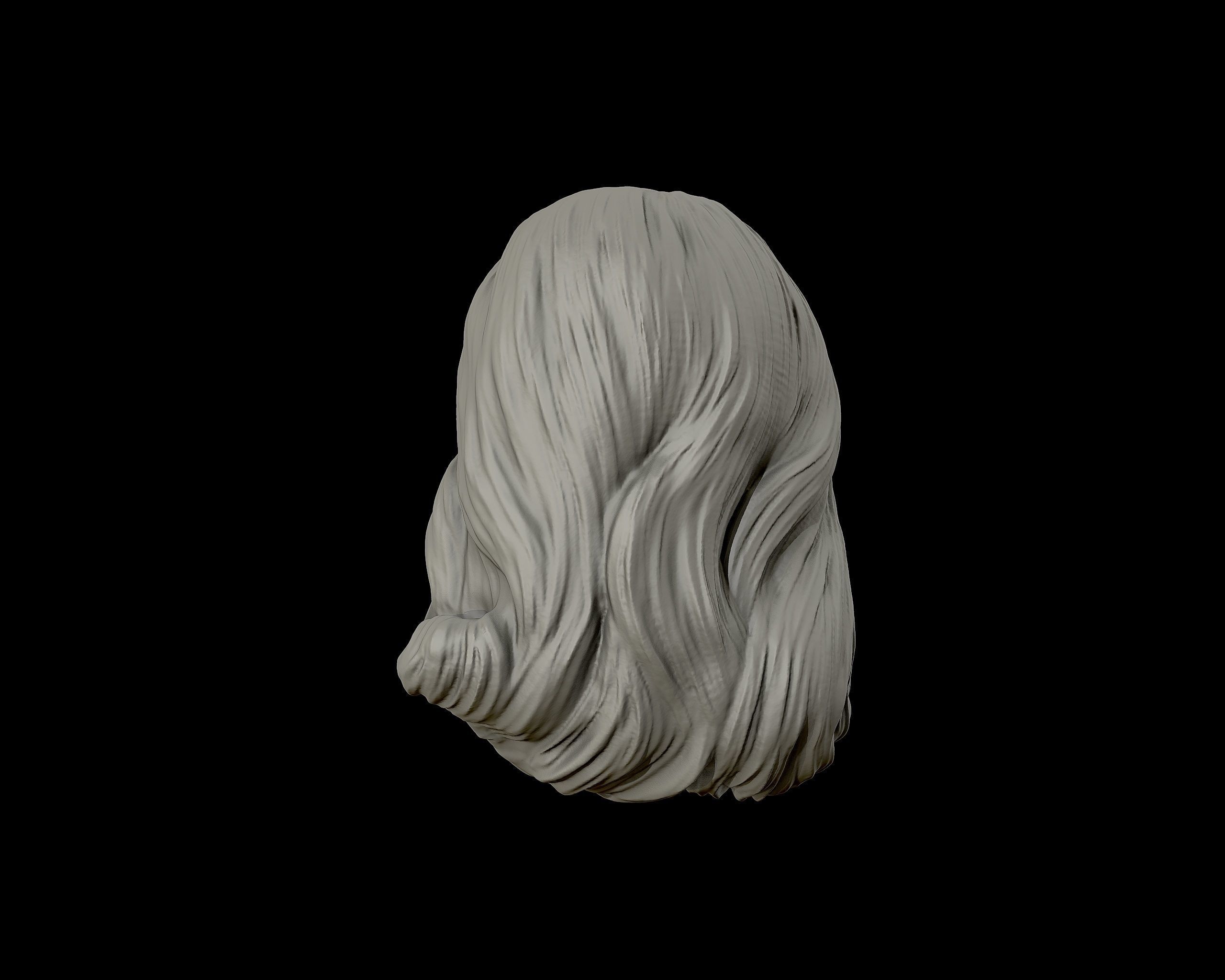 Hairstyle 16 3D print model_15