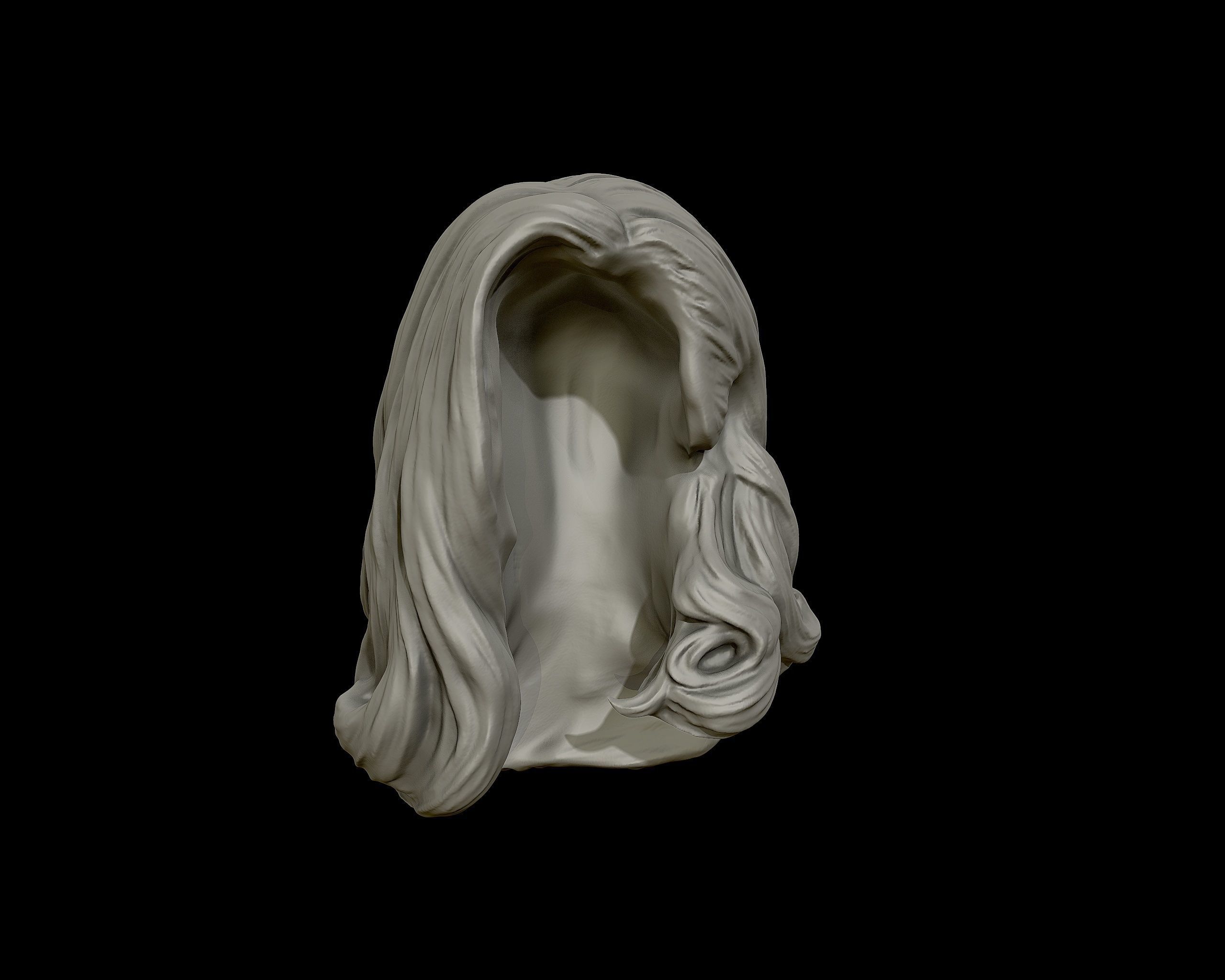 Hairstyle 16 3D print model_5