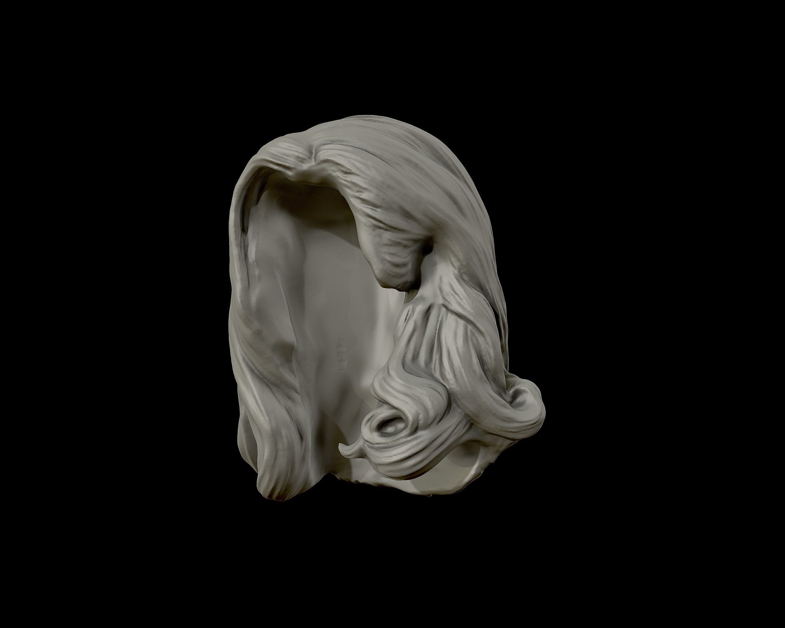 Hairstyle 16 3D print model_9