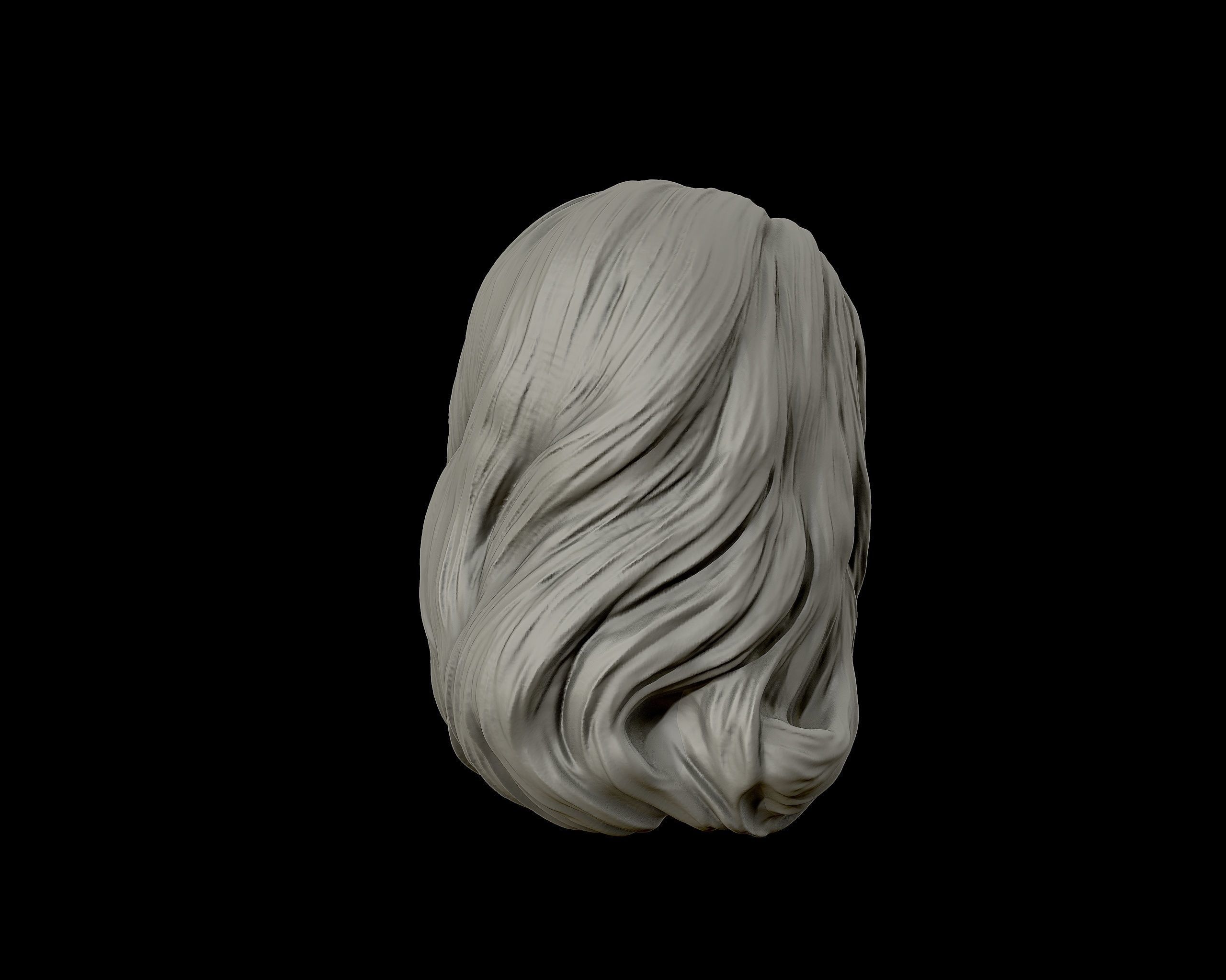 Hairstyle 16 3D print model_17