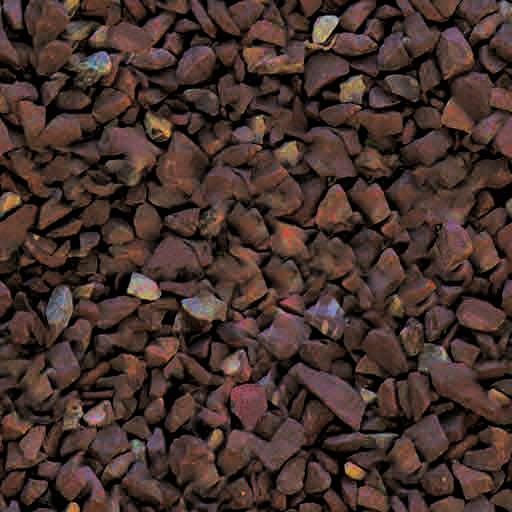 Lounge area Low-poly 3D model_11