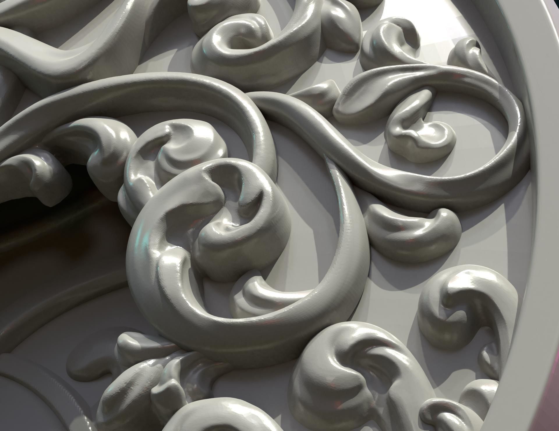 Tree Pendant III 3D print model_10