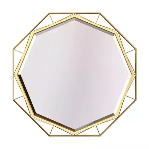 Uttermost Mekhi Octagonal Mirror