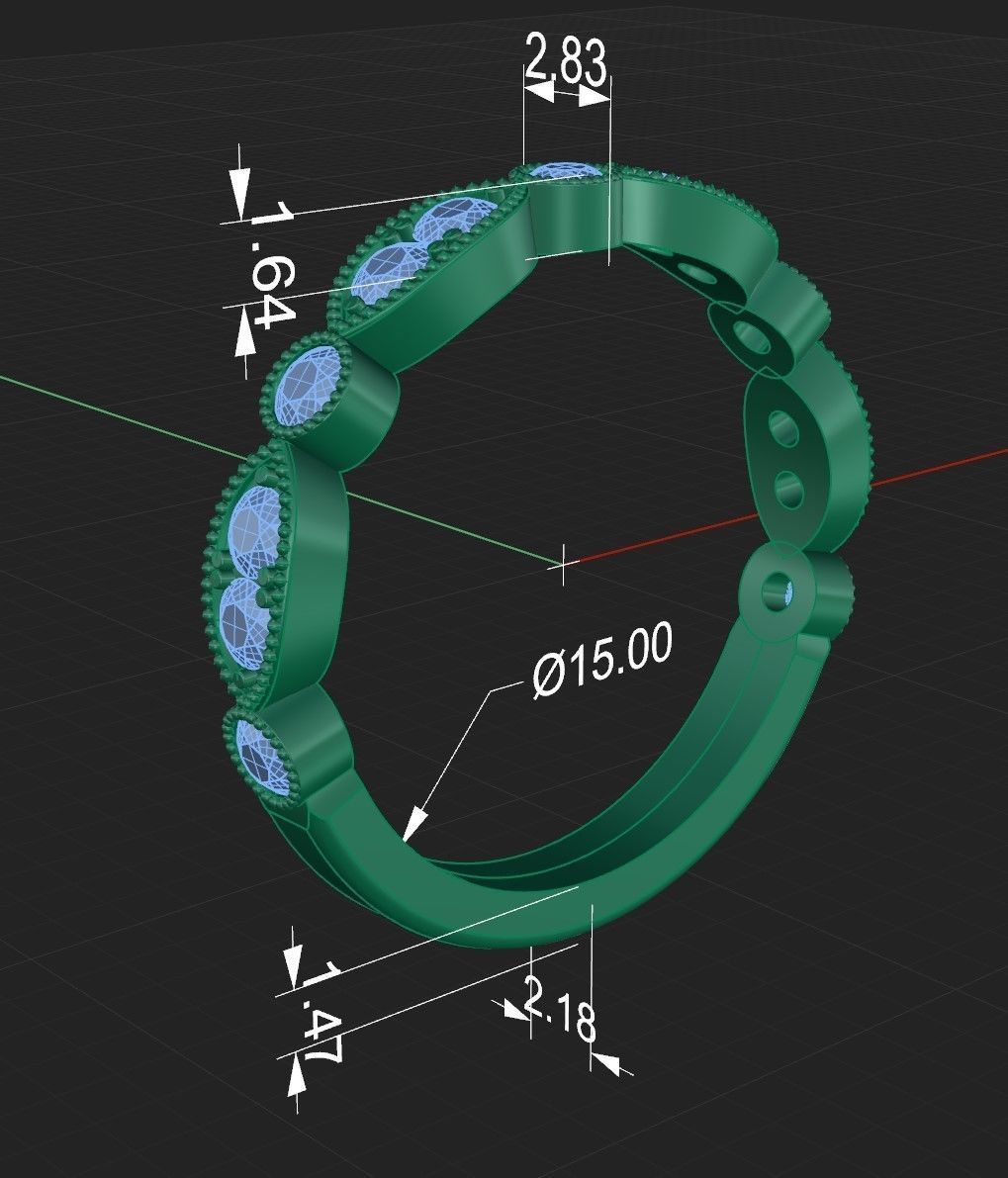 Ring 25 3D print model_10