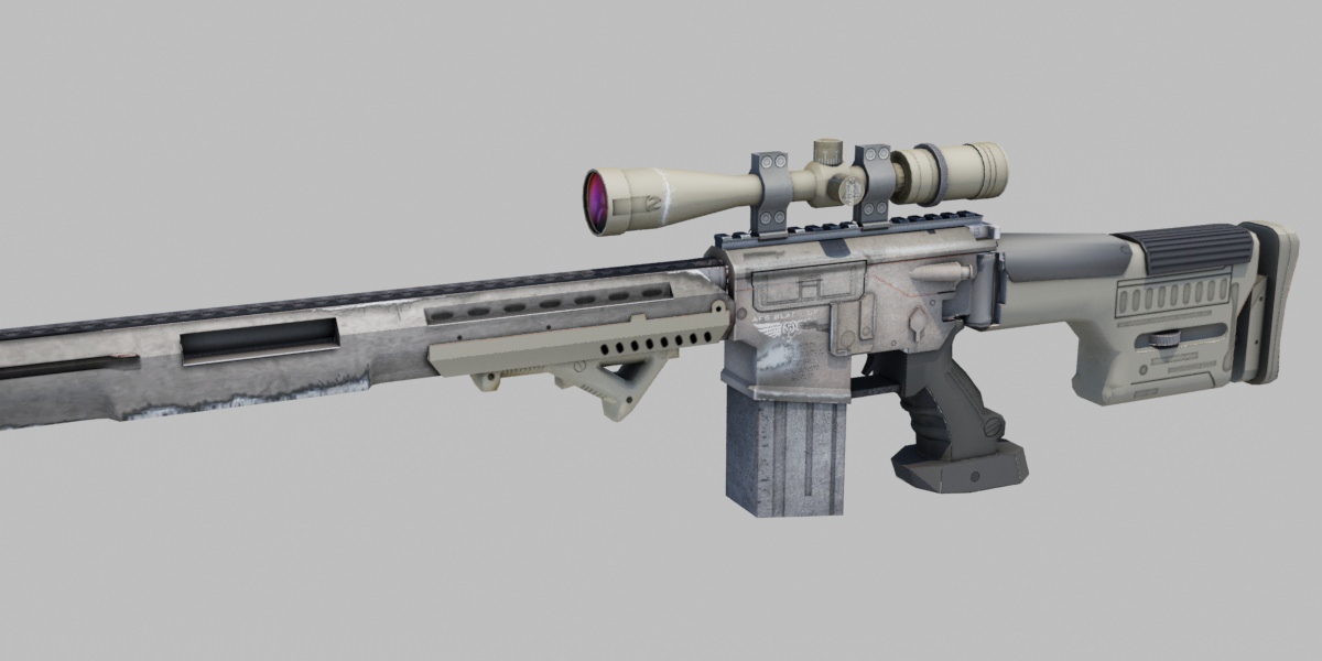 BHI-15 SPR2 Low-poly 3D model_1