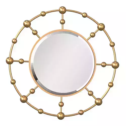 UTTERMOST SELIM ROUND MIRROR