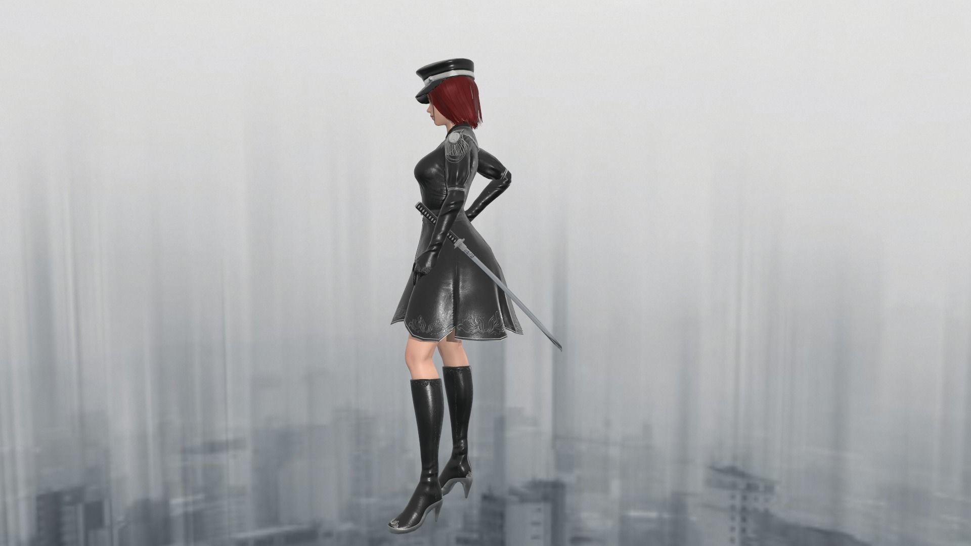 Game-Ready Character - Asura   Low-poly 3D model_12