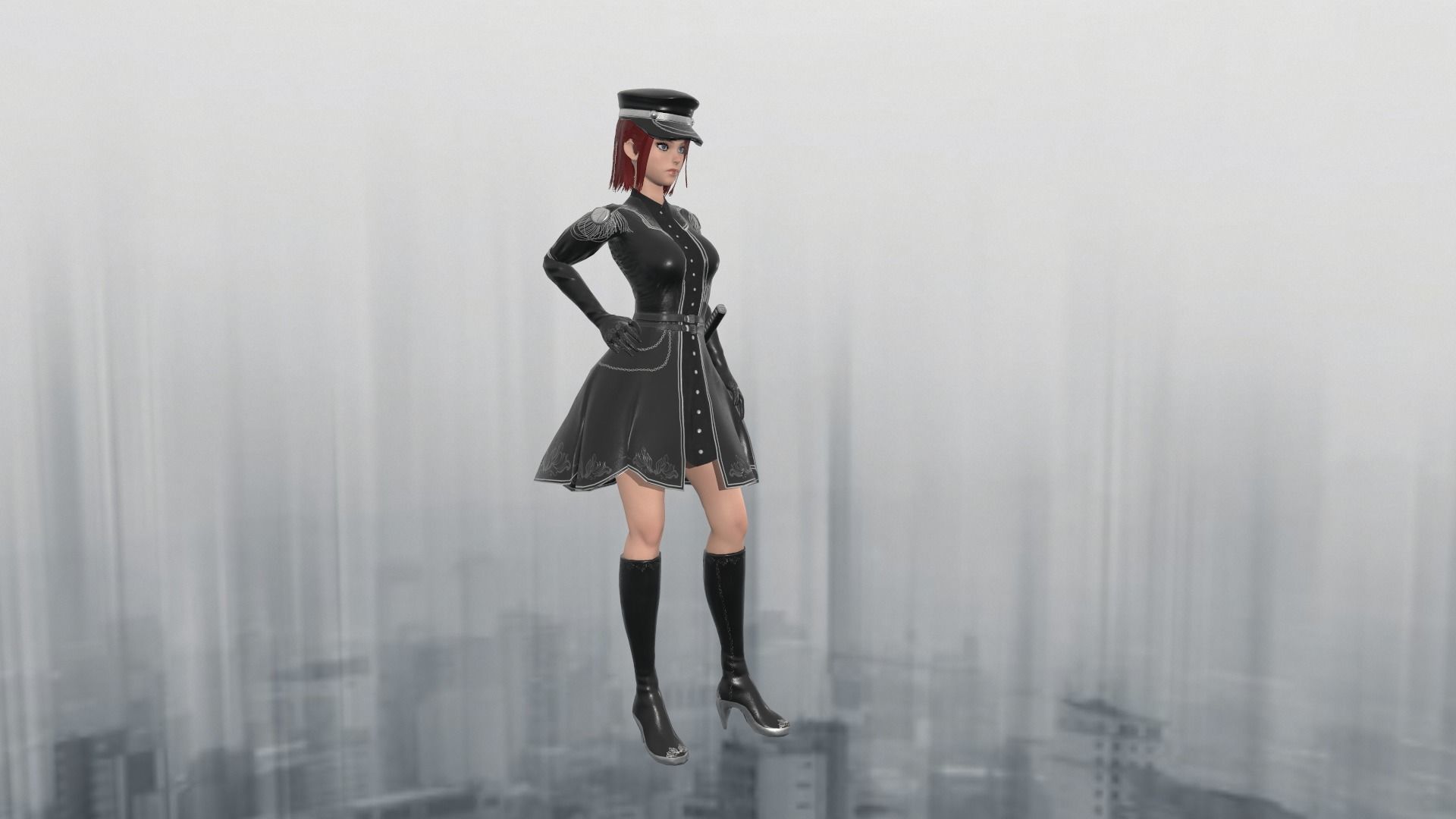 Game-Ready Character - Asura   Low-poly 3D model_7