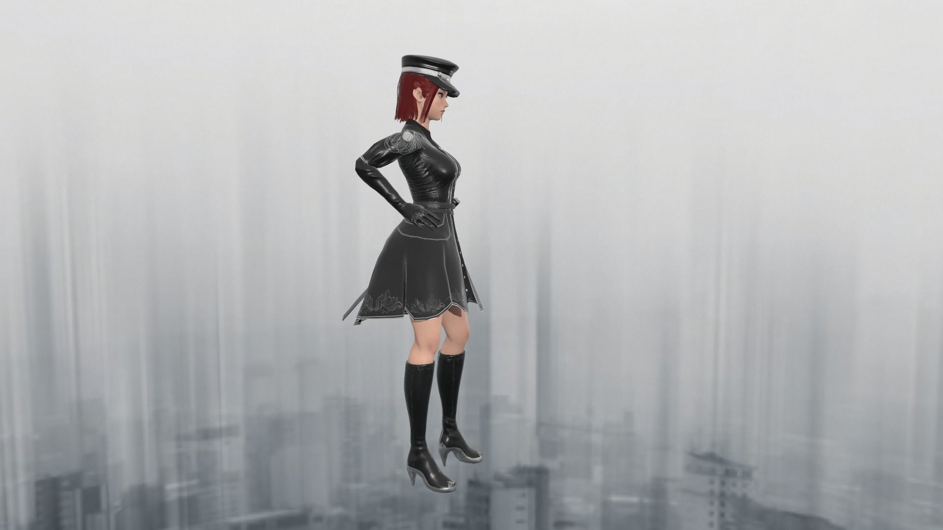 Game-Ready Character - Asura   Low-poly 3D model_8