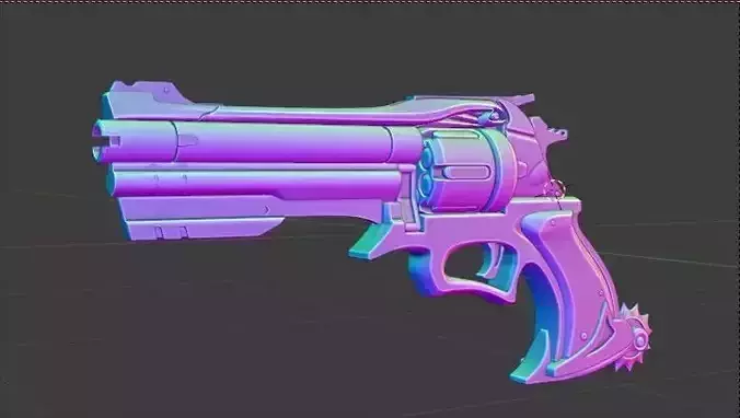 Revolver gun